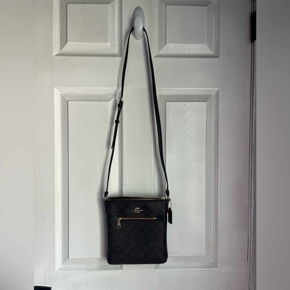 Mini Rowan File Bag In Signature Canvas - Picture 6 of 6